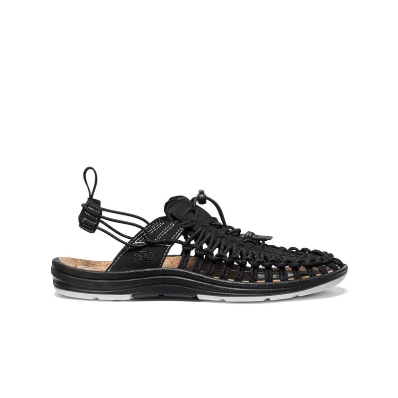 UNEEK II Convertible Unisex Sneakers – Black / Metallic Silver
