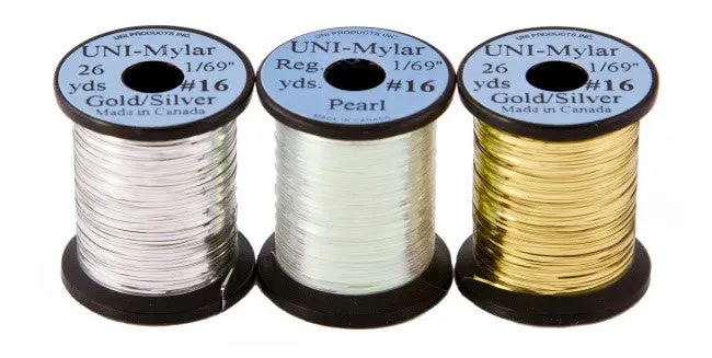 Uni Mylar Tinsel – Metallic Fly Tying Material