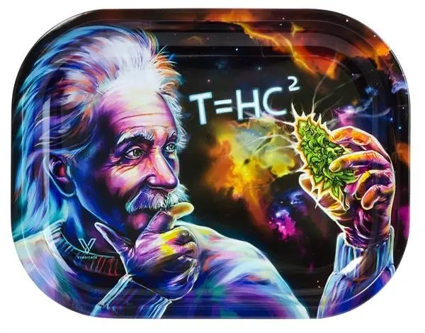 V-Syndicate Black Hole Einstein Rolling Tray – Mini