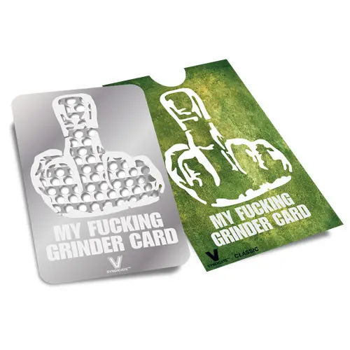 V Syndicate Finger Grinder Card