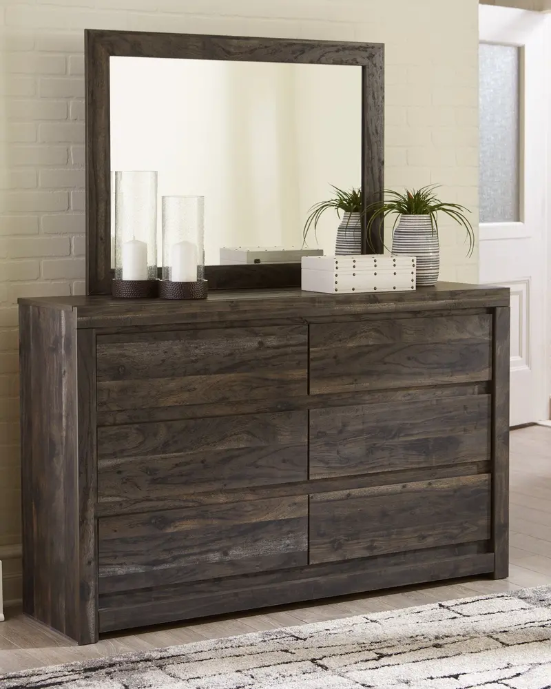 Vay Bay Wall-Mounted or Freestanding Bedroom Mirror