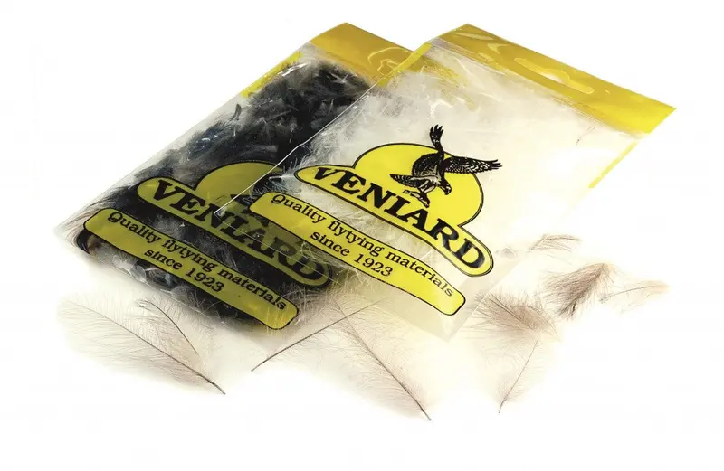 Veniard CDC Feather Bulk Pack – 1g Natural Clutch