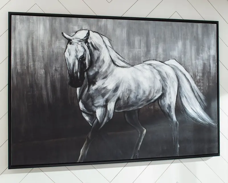Victor Wall Art – Minimalist Framed Print for Contemporary Interiors
