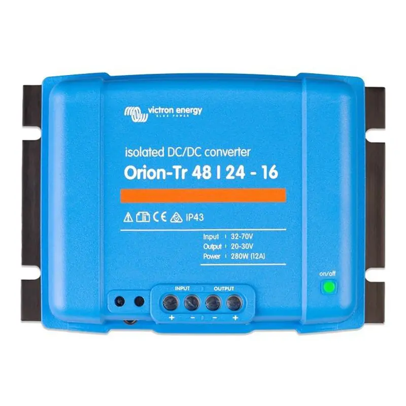 Victron Orion-TR Isolated DC-DC Converter – 48V to 24V, 16A Output (Model ORI482441110)