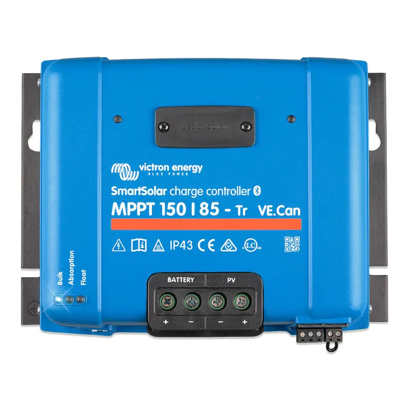 Victron SmartSolar MPPT Charge Controller – 150V PV Input, 85A Output, VE.Can Enabled (Model SCC115085411)