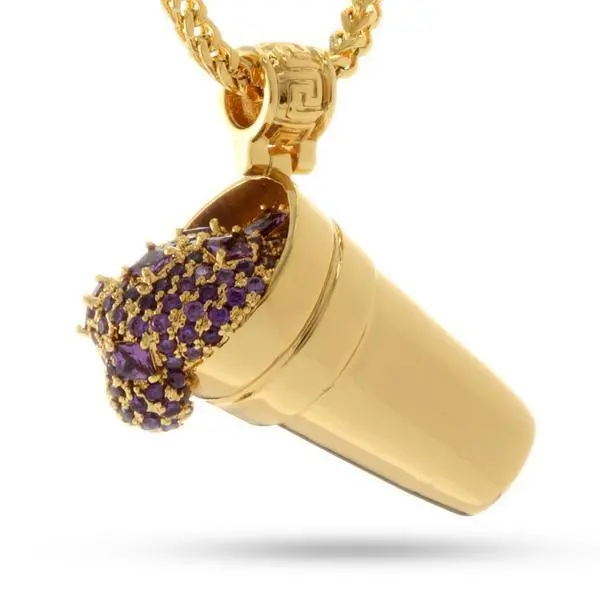 Violet Drank-Inspired Statement Necklace