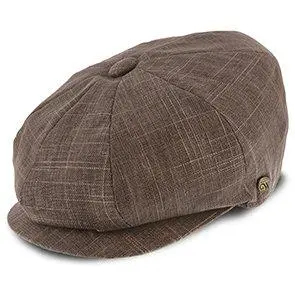 Walrus Hats Linen-Cotton Newsboy Cap – Regal Silhouette