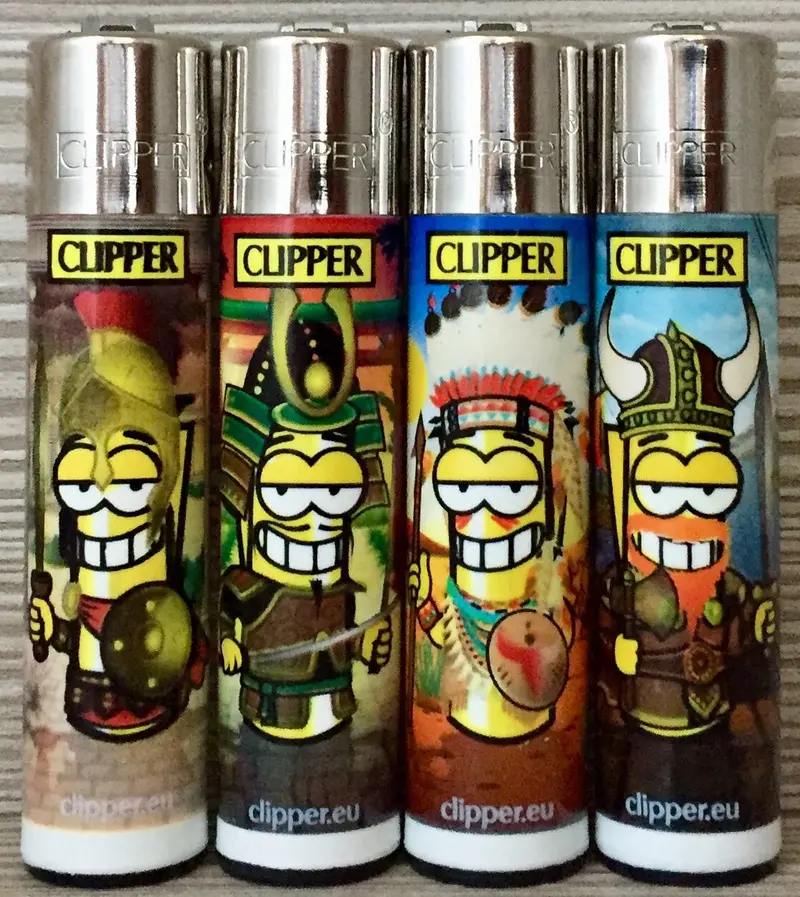 Warrior-Inspired Clipper Lighter