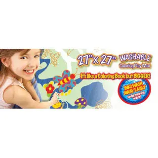 Washable Dinosaur Adventure Play Mat – Reusable Floor Rug