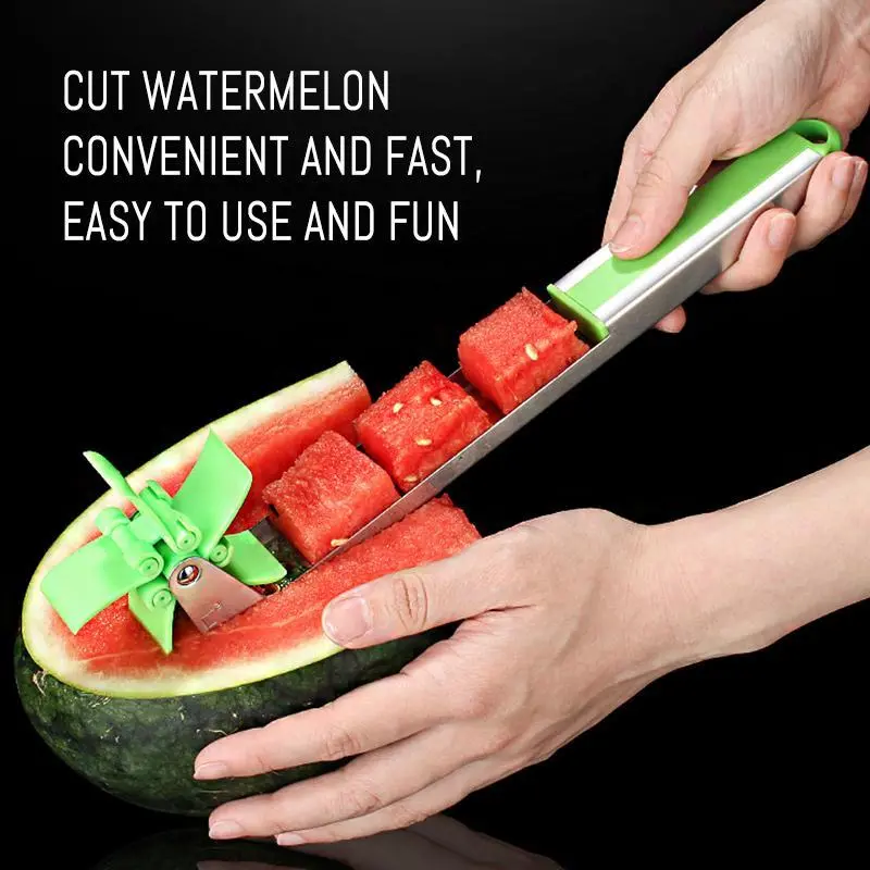 Watermelon-Shaped Windmill Slicer Tool