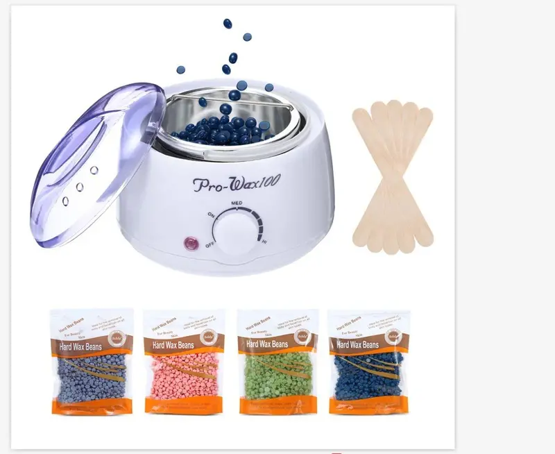 Wax Warmer Kit with Hair Removal Accessories – At-Home Spa Bundle