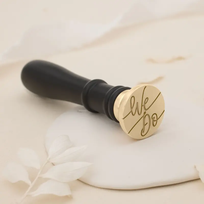 ‘We Do’ Wedding Ceremony Wax Seal Stamp