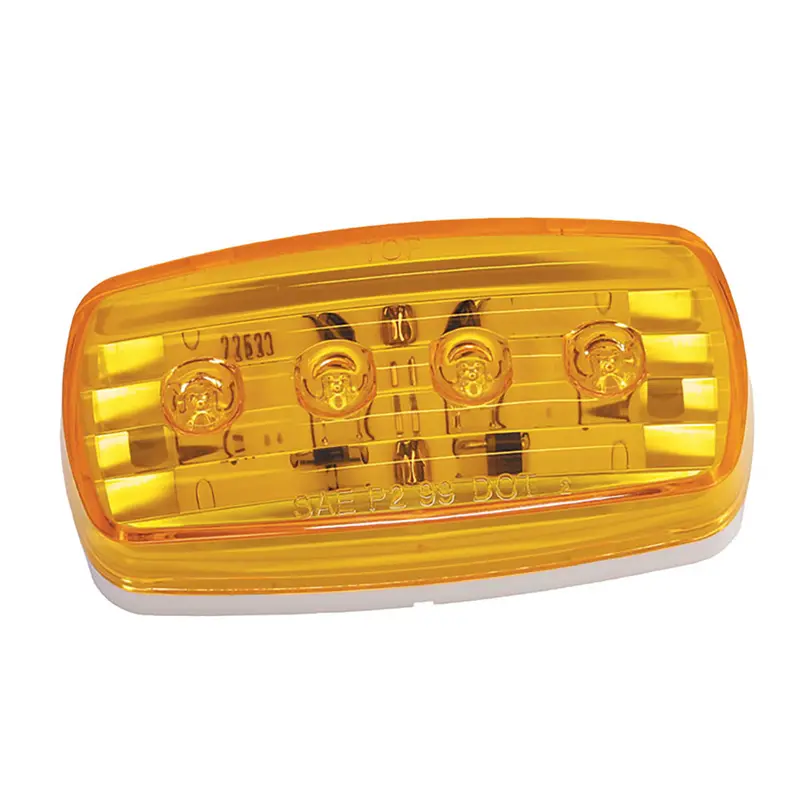 Wesbar Amber LED Clearance and Side Marker Light – #58 Style (Model 401585)