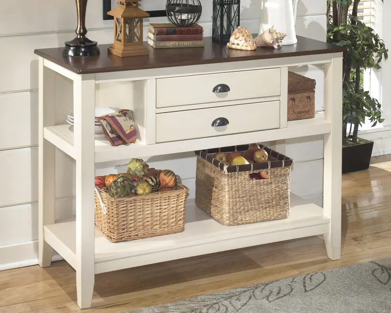 Whitesburg Matching Dining Server Cabinet