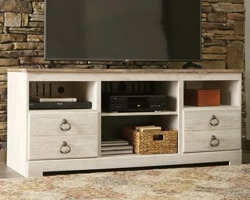 Willowton 64-Inch Media Console TV Stand