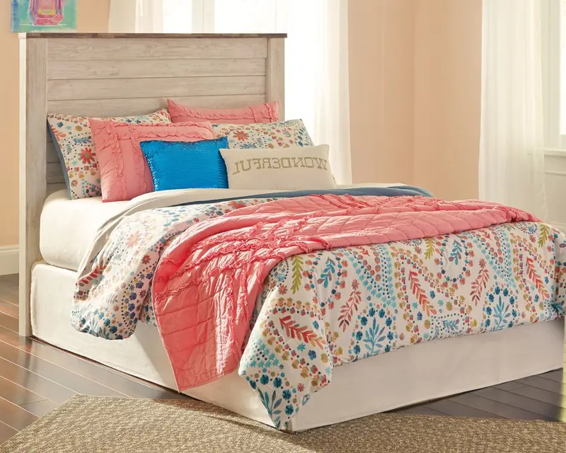 Willowton Full-Size Panel Bed Frame