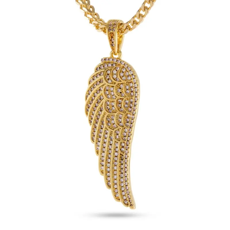 Winged Symbol Pendant Necklace