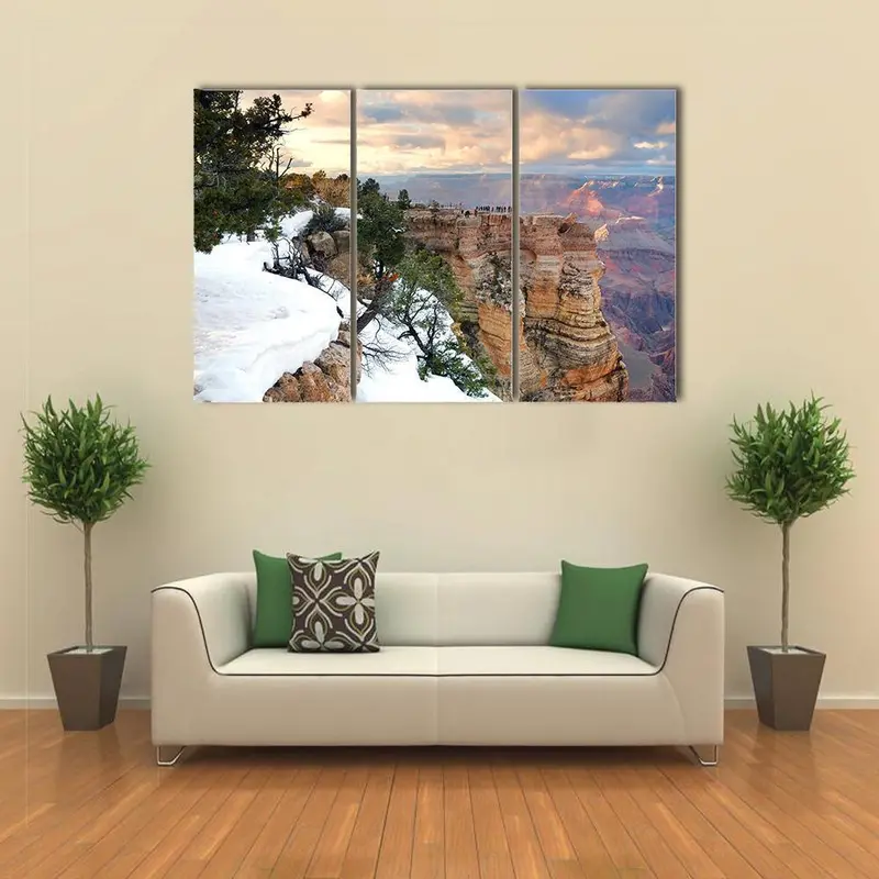 Winter Grand Canyon Snowscape Canvas