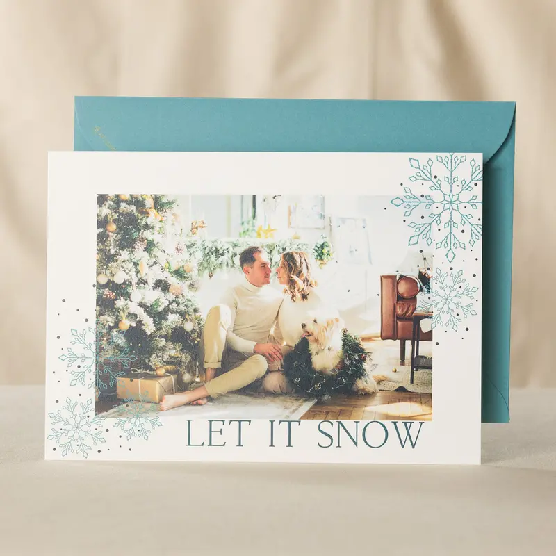 Winter Wonderland Personalized Photo Card