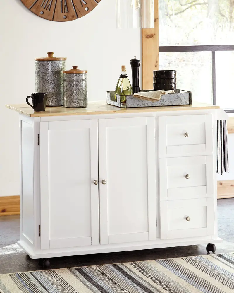 Withurst Multi-Functional Kitchen Island Cart