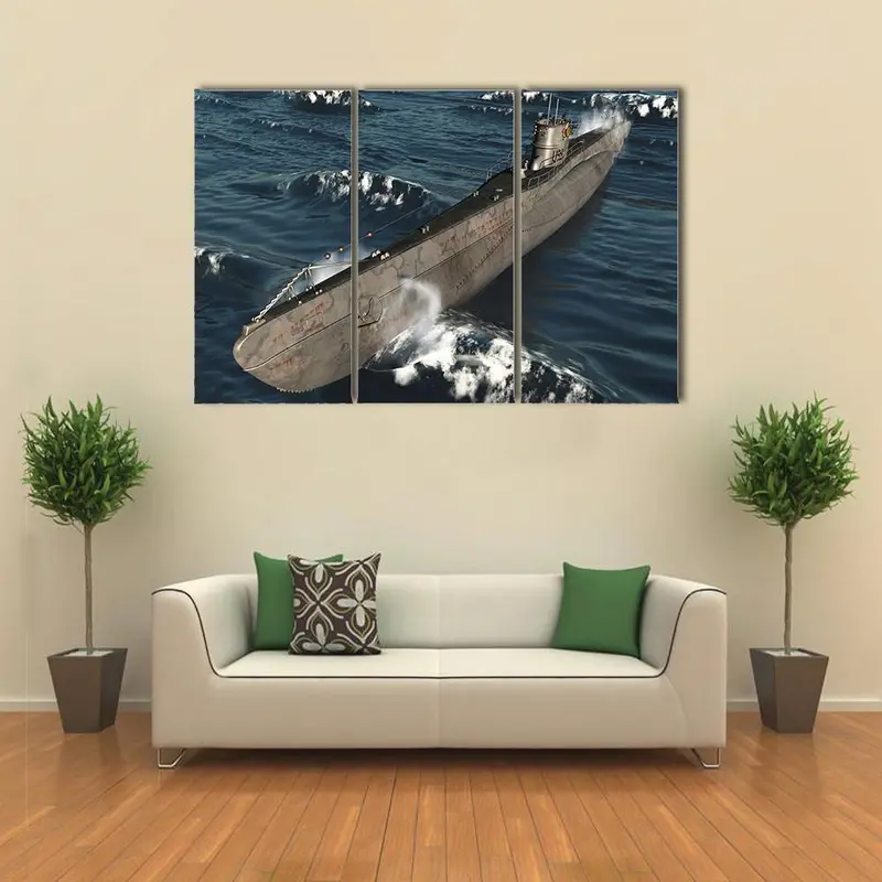 WWII German U-Boat U99 Canvas Art