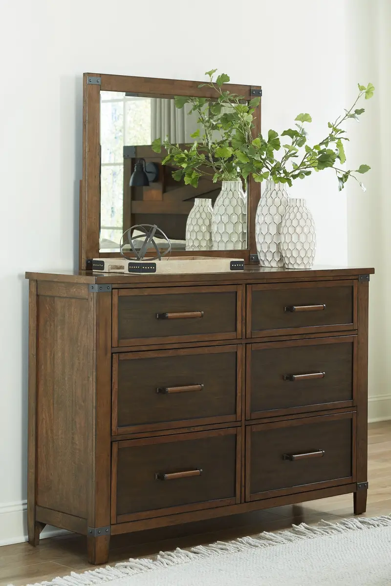 Wyattfield Dresser and Matching Wall Mirror