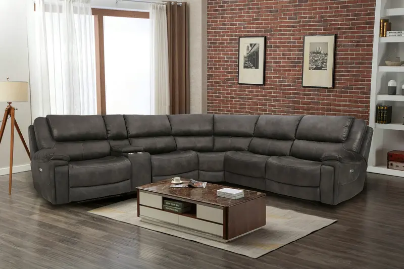 Wyerville Power-Reclining 6-Piece Sectional Sofa