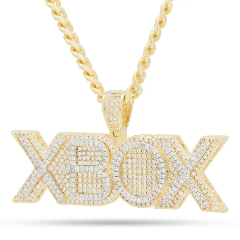 Xbox Brand Pendant Necklace – King Ice Edition