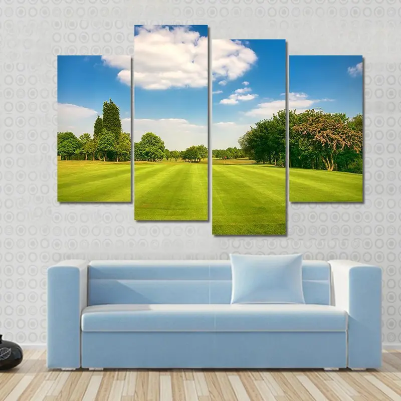 Yorkshire Golf Park Canvas Wall Art – UK Inspired