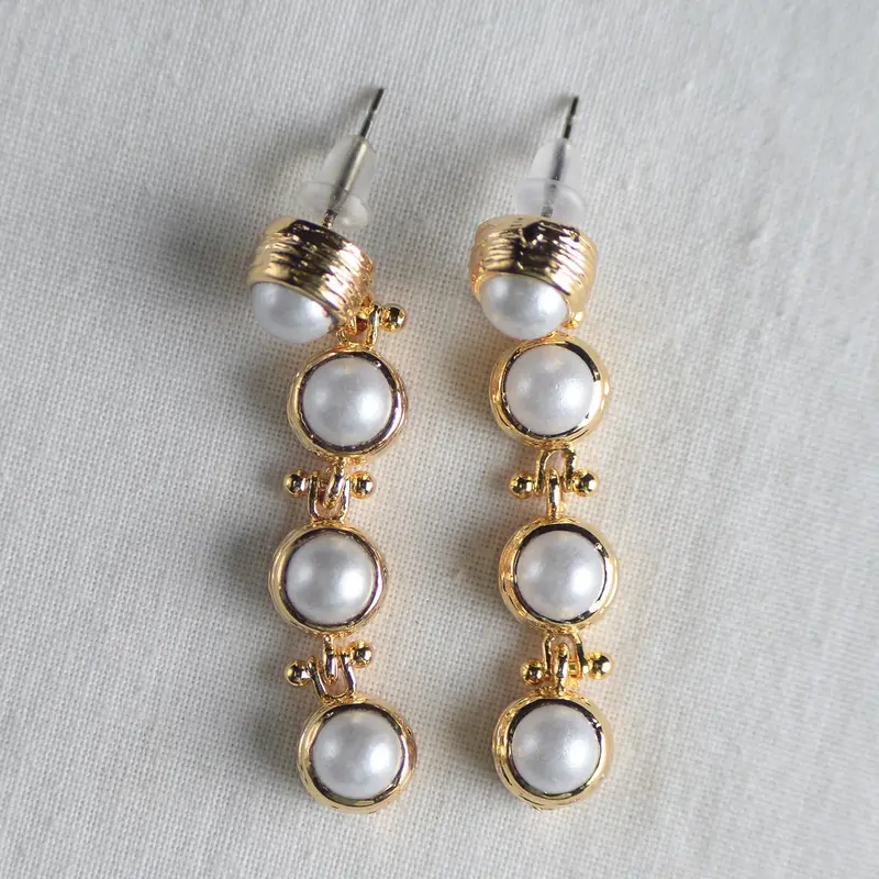 Yukari Cultured Pearl Drop Earrings