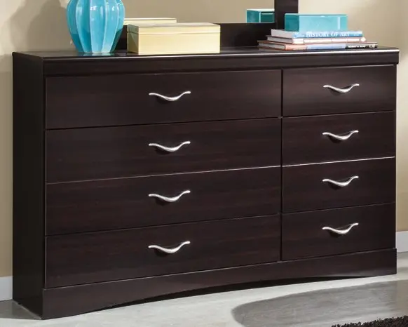 Zanbury Solid Wood 6-Drawer Dresser for Master Bedroom