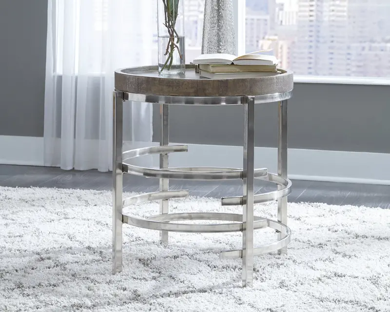 Zinelli Slim Profile End Table for Contemporary Interiors